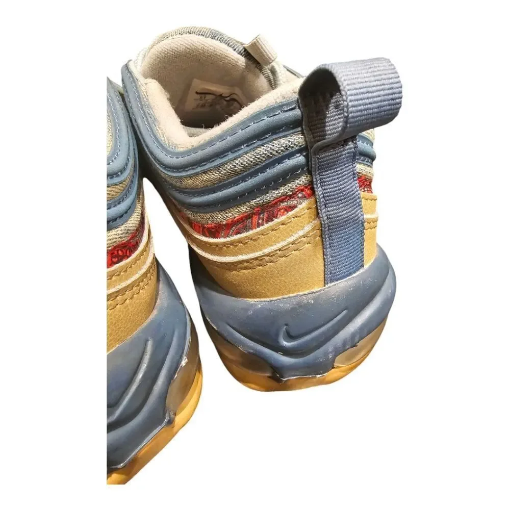NIKE AIR MAX 97 (GS) Wild‎ West Denim - Size 6Y/8 Women's